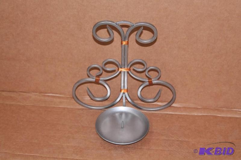 Silver colored Ornate fixtures