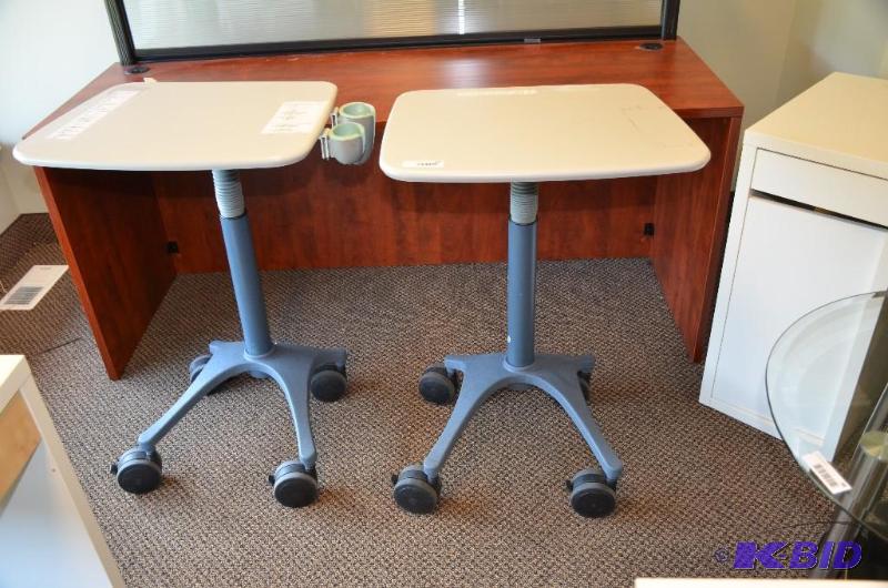 lot 109 image: 2 Anthro Zido 22 medical equipment cartstand...