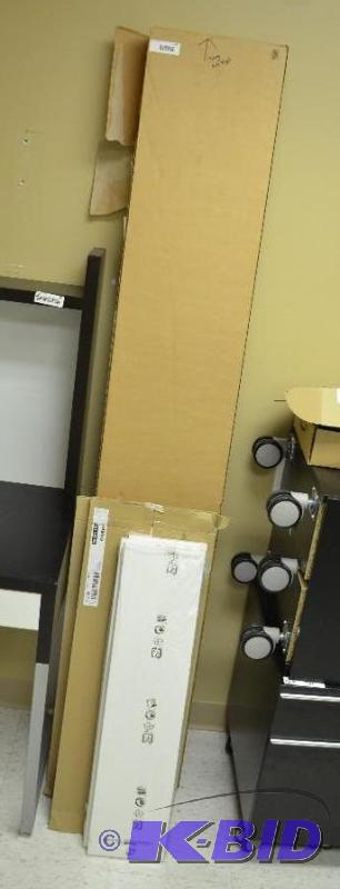 lot 179 image: Lot of ikea furniture pieces 3 EKBY &OumlST...