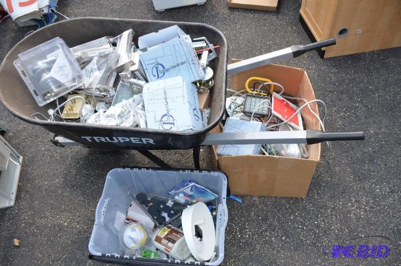 lot 233 image: Lot of Ikea hardware, door hardware and more....