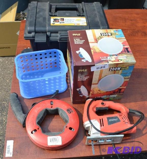 lot 234 image: Pyle 2 way in a little speaker system.6 12 &...