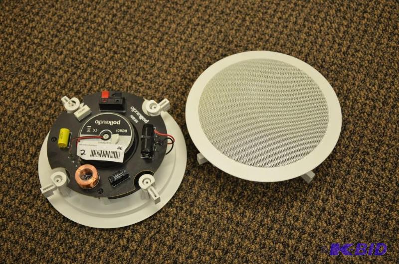 lot 46 image: 2 Polk&nbspAudio &nbspceiling speakers ...