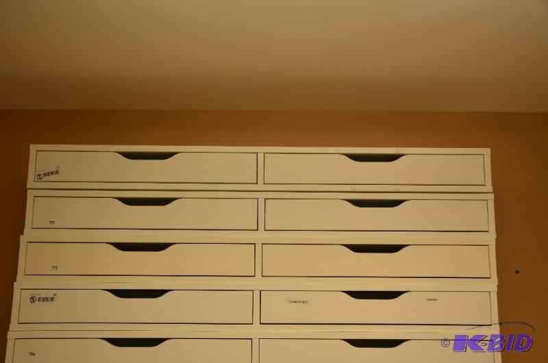 lot 77 image: 3 storage drawers 4 12x11x47...