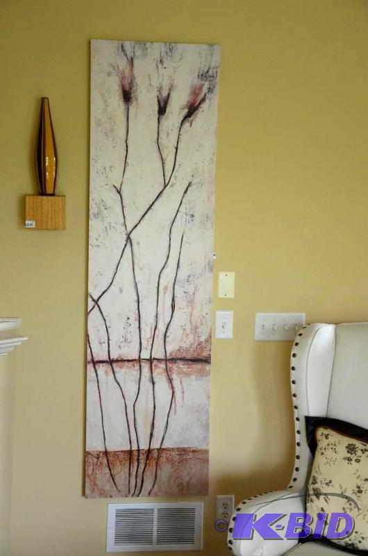Modern wall art. Approximate size is 20 x 72...
