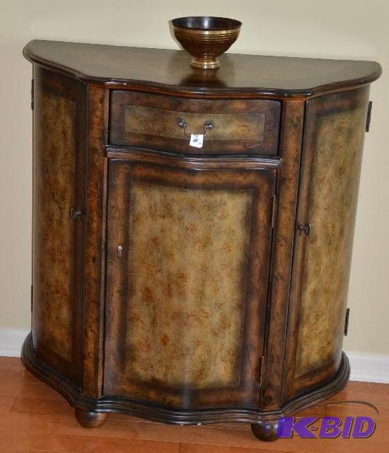 Lovely wall table with one drawer and three s...