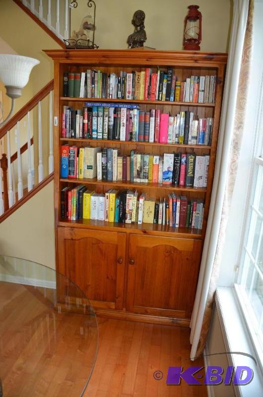 Vintage Australian handmade bookshelf cabinet...