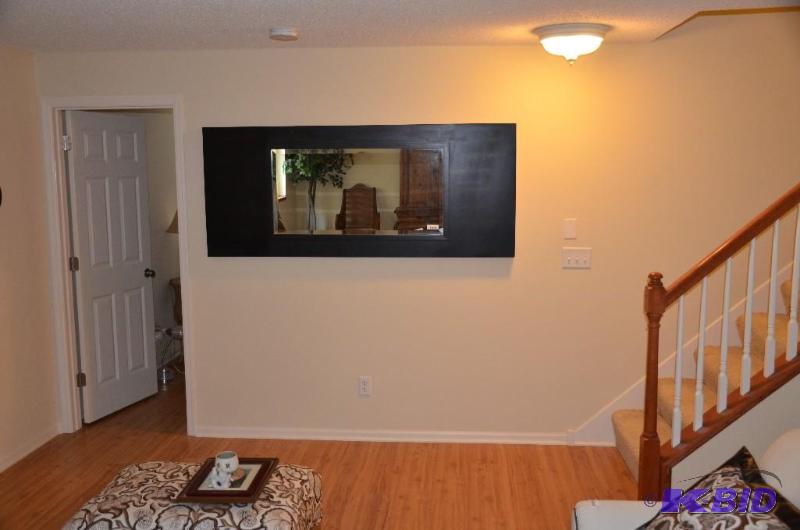Wide wall mirror. Size is 30 x 72...