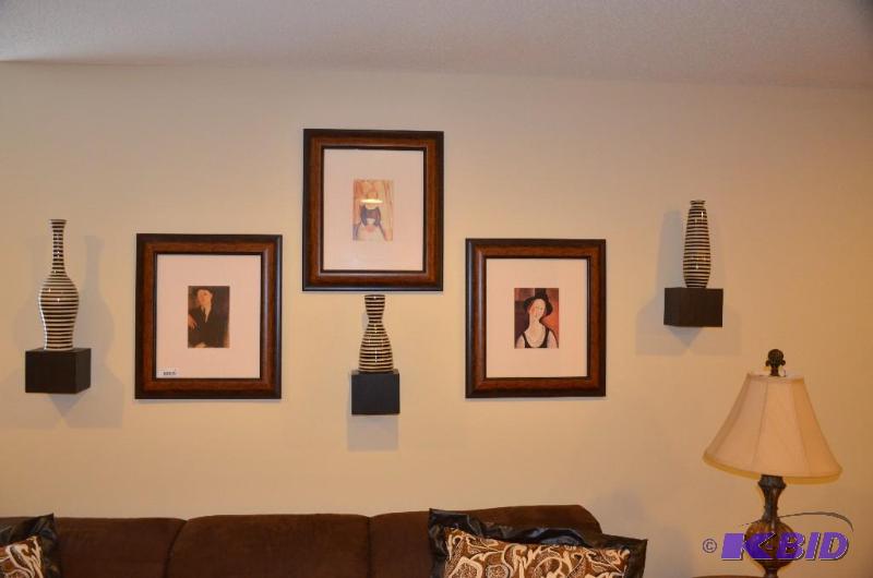 3 wood framed Artwork by Amedeo Clemente Modi...