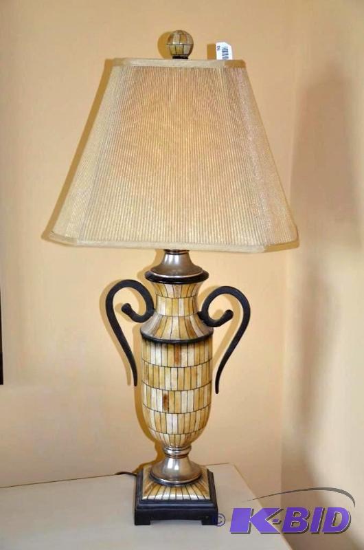 Modern art design lamp approximately 32 inche...
