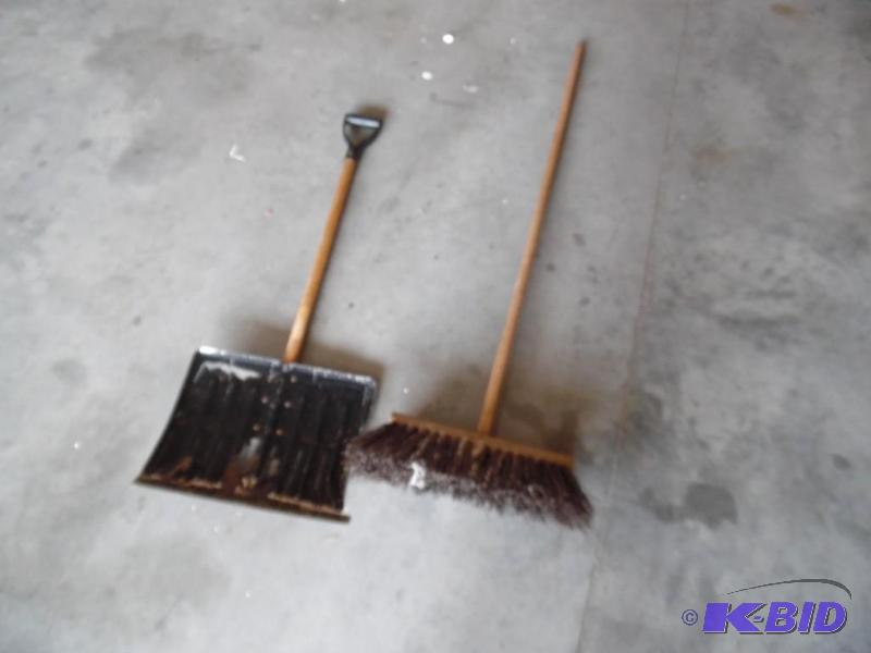 broom & shovel