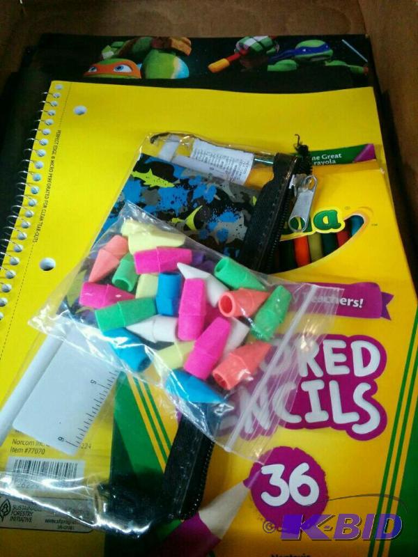 8 Item Back To School Lot