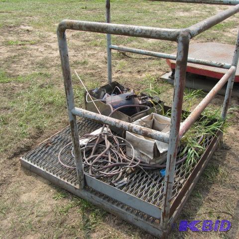 Safety Cage, Paint Pot, Hose