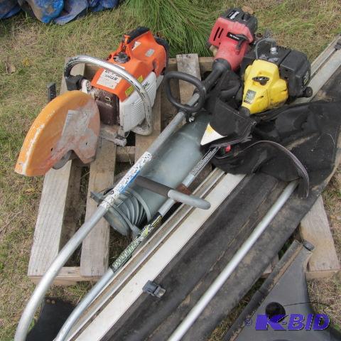 Saws, Compressor, Bed Cover