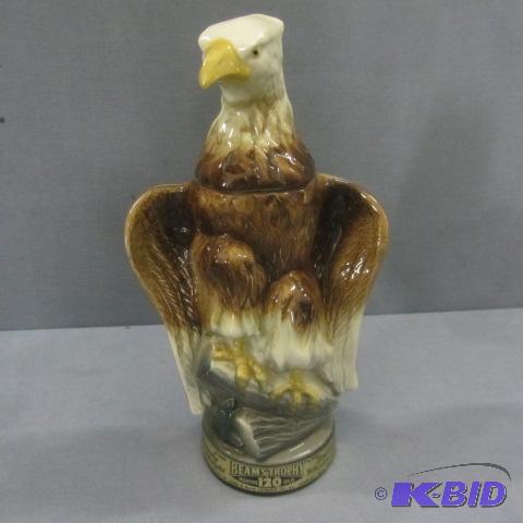 lot 105 image: Jim Beam Eagle Decanter