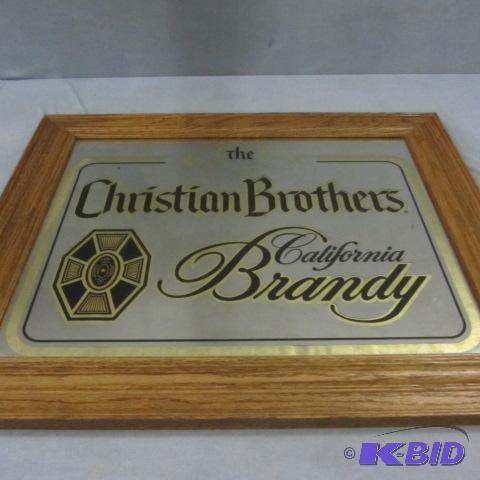 lot 112 image: Vintage Christian Brothers Mirror