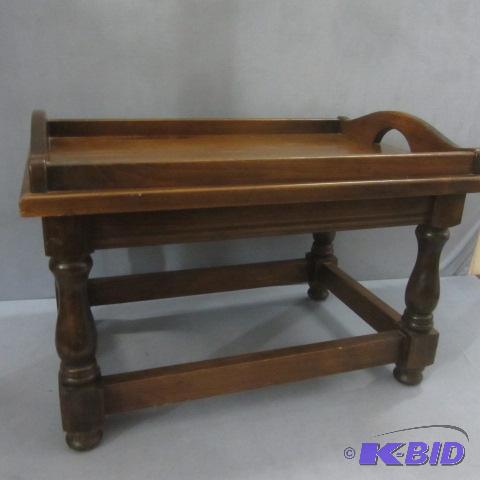 lot 150 image: Wood End Table