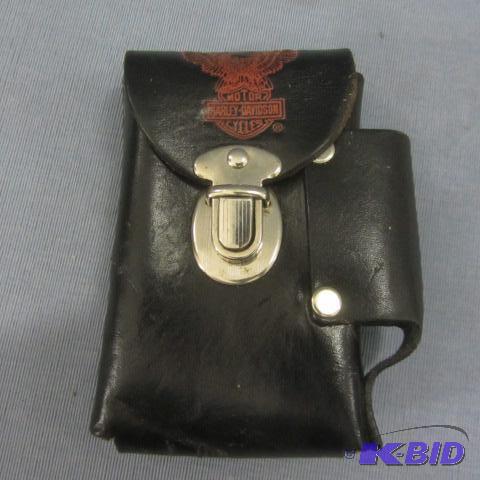 lot 153 image: Harley Leather Cigarette Case