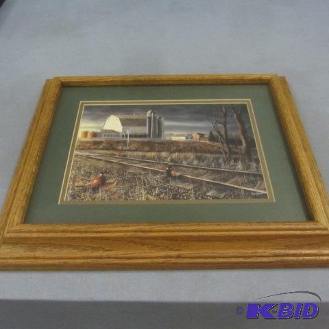 lot 169 image: Jim Hansel Pheasant Print