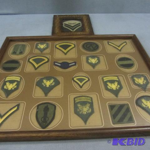 lot 181 image: World War II Patches