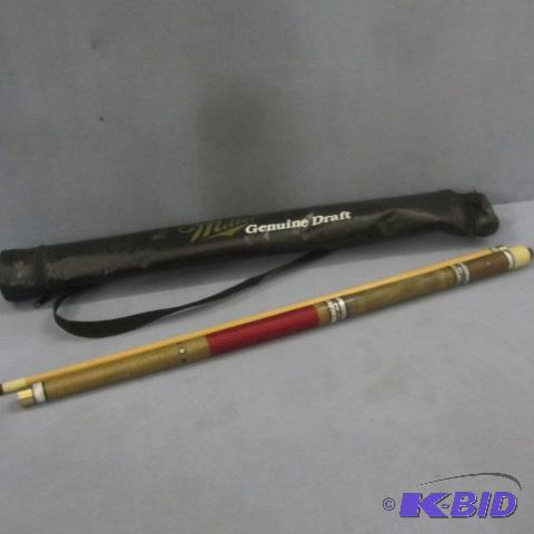 lot 235 image: Inlaid Pearl Cue Stick