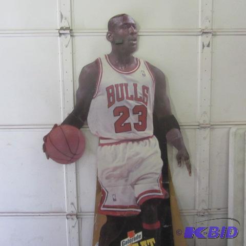 lot 241 image: Vintage Michael Jordan Cutout
