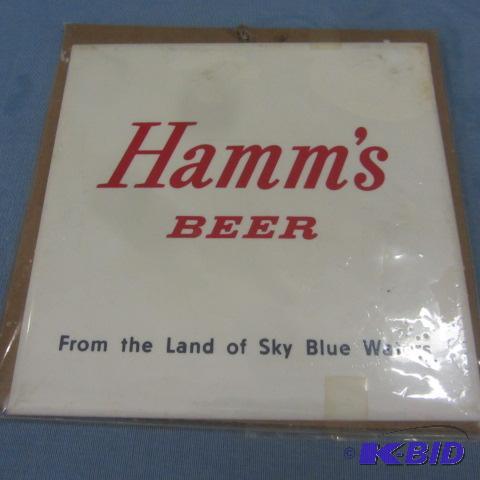 lot 57 image: Hamms Beer Bar Tile