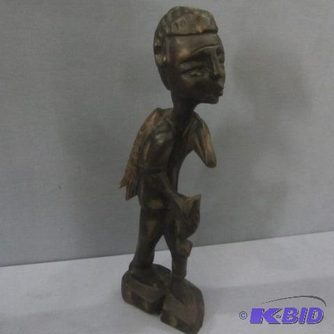 lot 64 image: African Tribal Fisherman