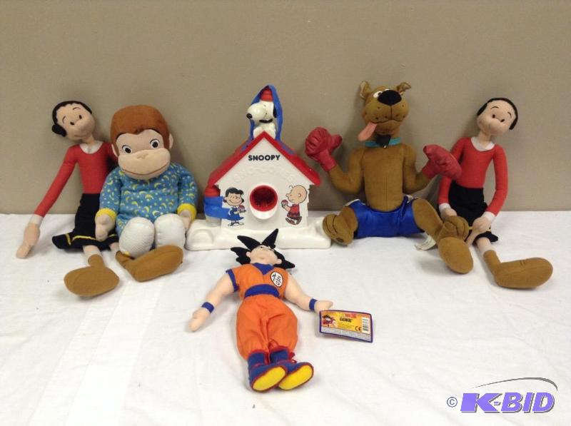 lot 17 image: Snoopy, Scooby Doo, Olive Oil and More