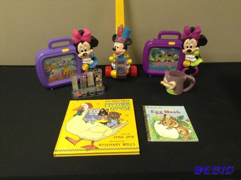 lot 21 image: Mickey Minnie Mouse, Mother Goose & More