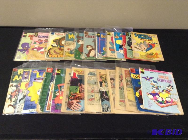 lot 3 image: Vintage Comic Books - Star Trek, Disney & Romance