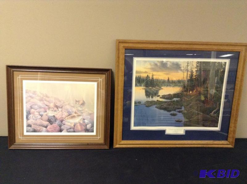 lot 50 image: Signed & Numbered Wildlife Prints - Alexander & Hanson