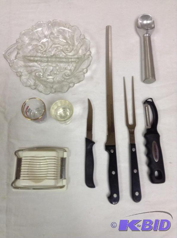 lot 78 image: Kitchen Utensils & Glassware