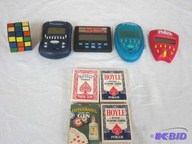 lot 104 image: Handheld Games & Cards