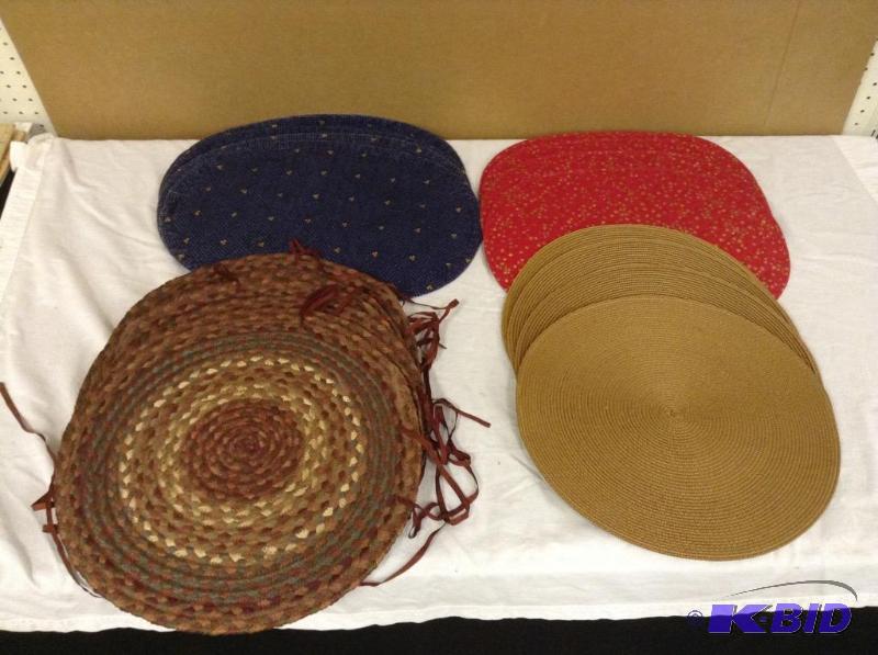 lot 107 image: Placemats & Seat Mats