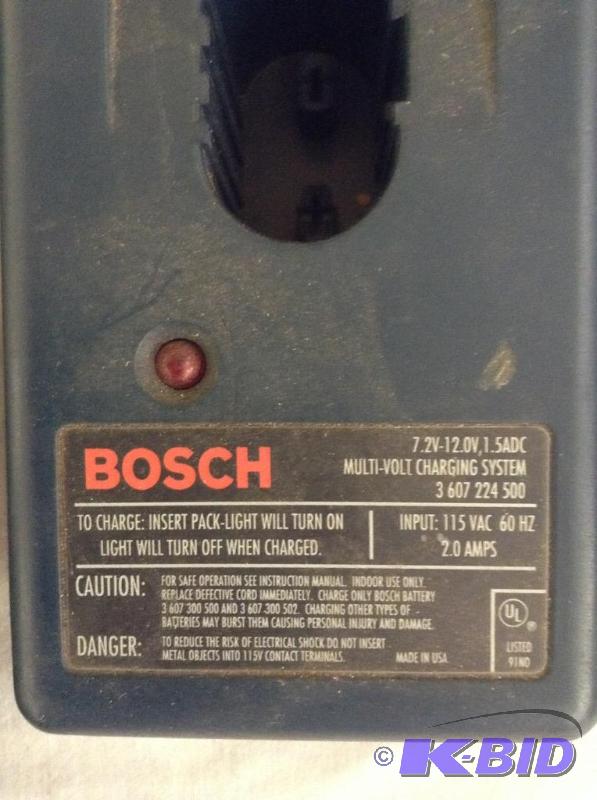 Bosch 3050VSR Cordless Drill September Consignment Auction