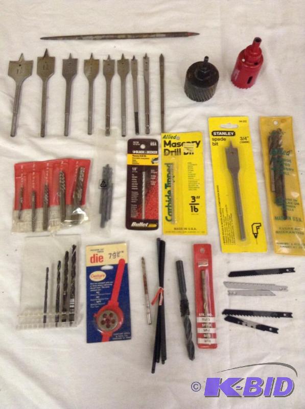 lot 118 image: Assortment Drill Bits