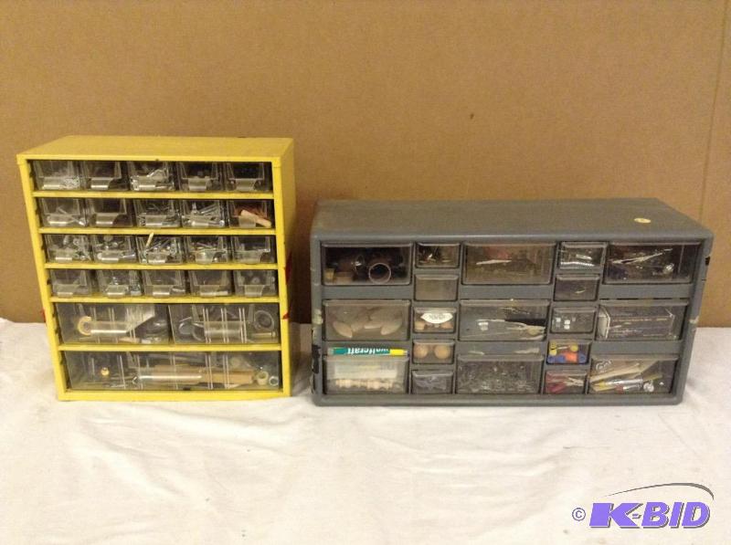 lot 131 image: 2 Parts Containers w Content