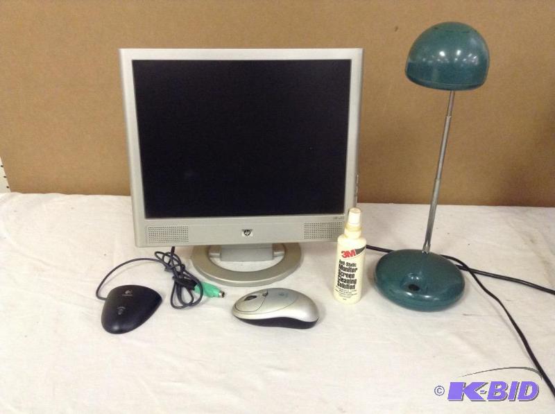 lot 135 image: HP Computer Monitor & Accessories
