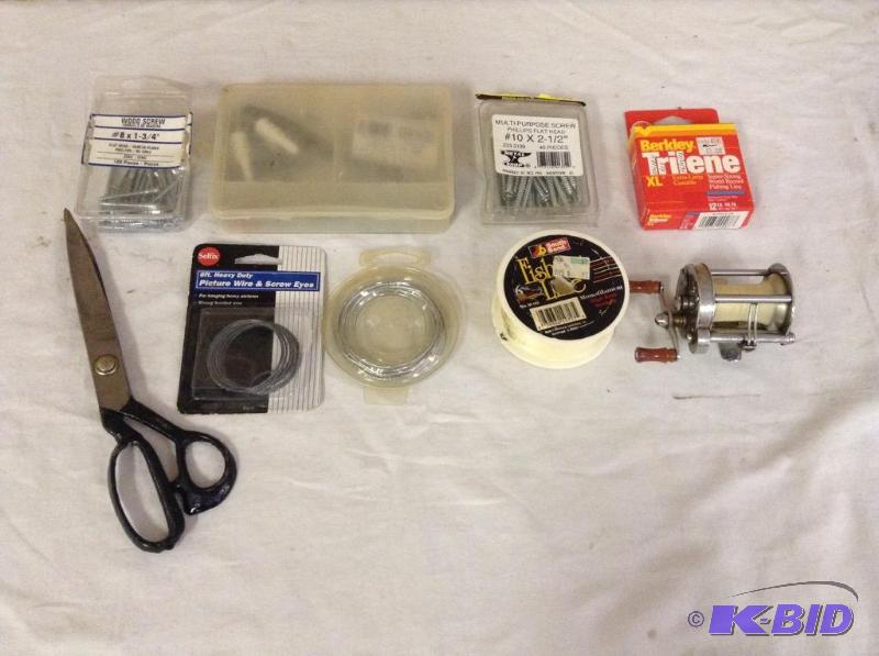 lot 138 image: Pflueger Fishing Reel, Line & More