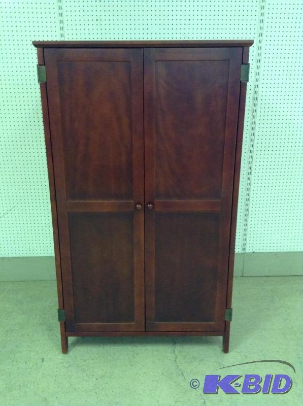 lot 2 image: Wardrobe Style Desk