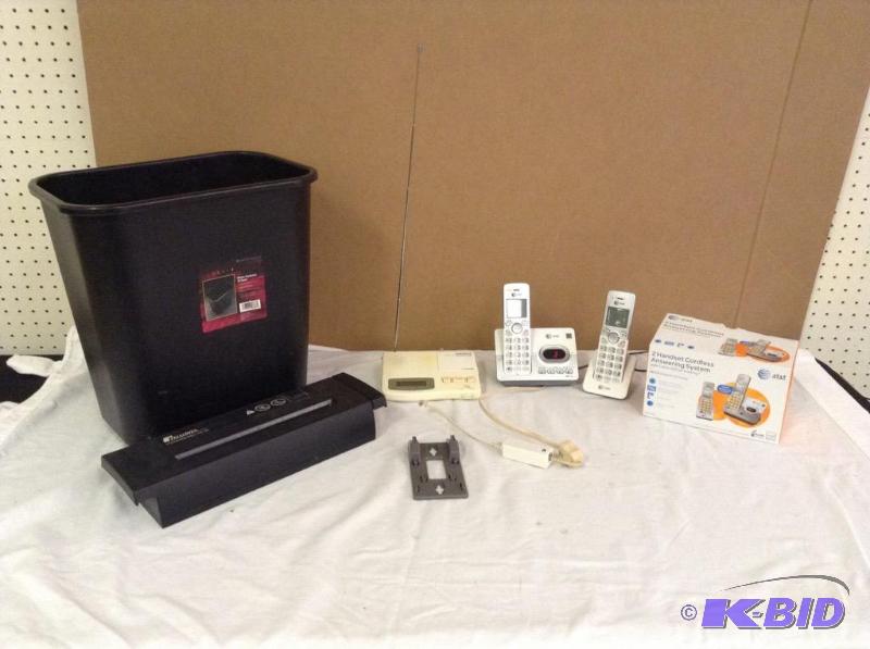 lot 35 image: Office Equipment - Phones Shredder