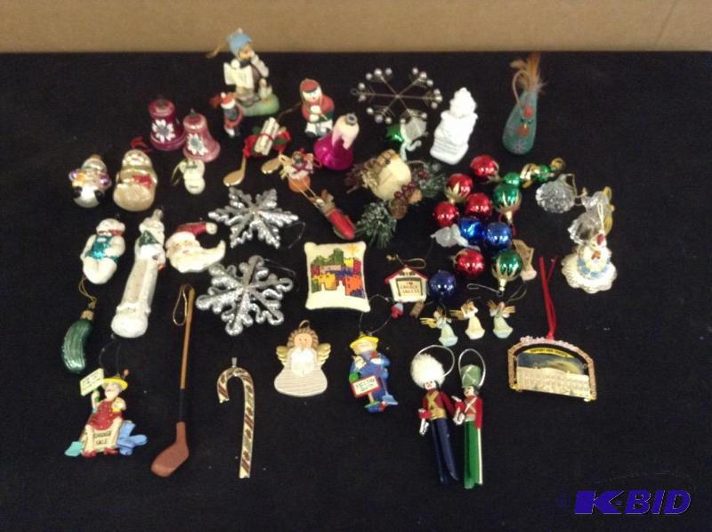 lot 39 image: Christmas Ornaments