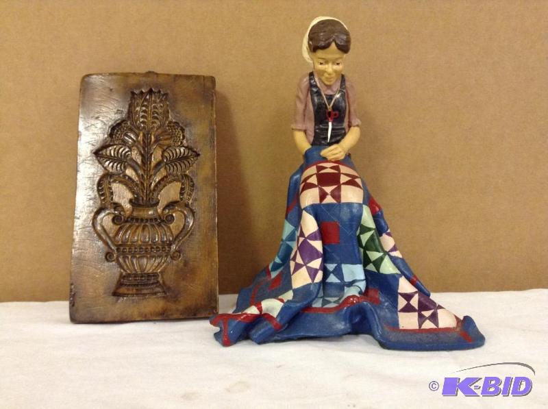 lot 46 image: Betsy Ross Type Figurine
