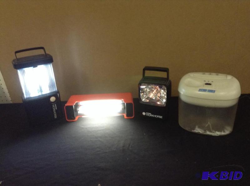 lot 54 image: Battery Powered Lights & Shredder