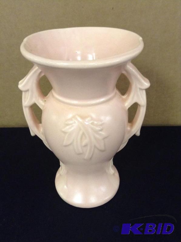 lot 69 image: Pink McCoy Urn Vase