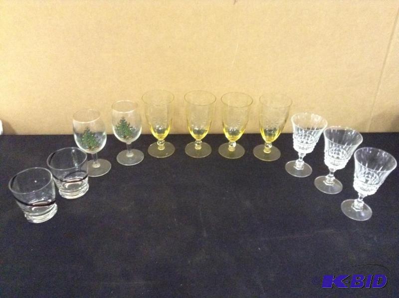 lot 94 image: Collection Goblets & Low Ball Glasses