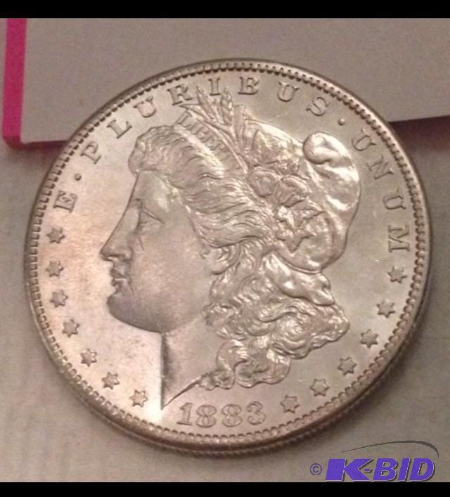 1883-S Morgan Dollar High Grade Key Date With Lots of Luster
