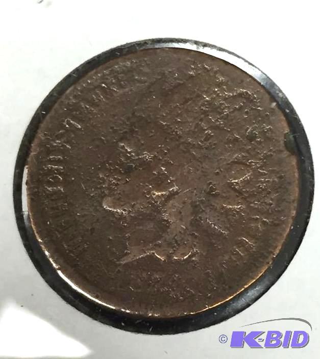 1874 Indian Head Cent - Lower Grade