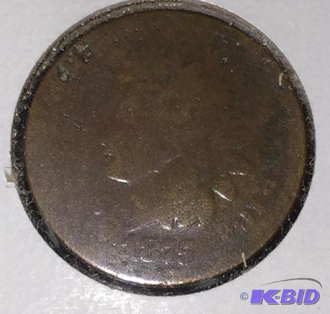 1875 Indian Head Cent - Circulated