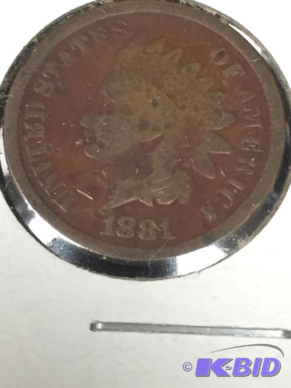 1881 Indian Head Cent - G Grade